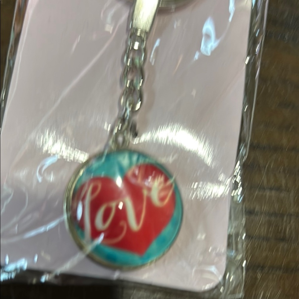 Red and Blue Keychain - Picture 2 of 4